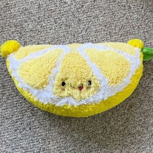 Cute Yellow Lemon Plush Pillow